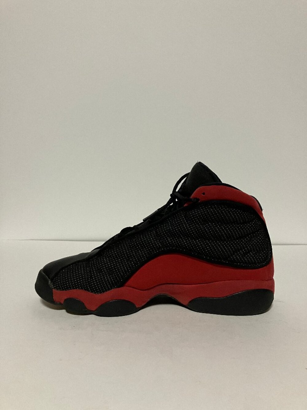 Nike Air Jordan 13 Bred Black & Red Sneakers, Size 7Y (Fits Women's Size 8.5) - Picture 6 of 12